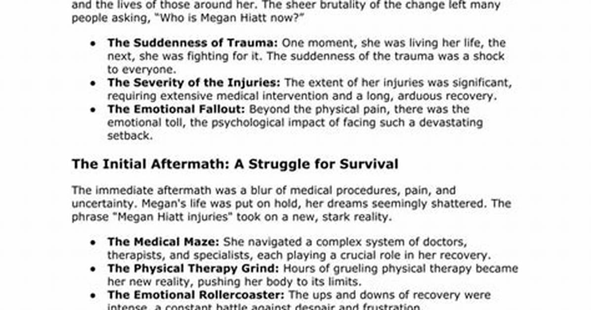 Unraveling the Megan Rose Hiatt Crime Scene: Evidence, Reconstruction, and Justice