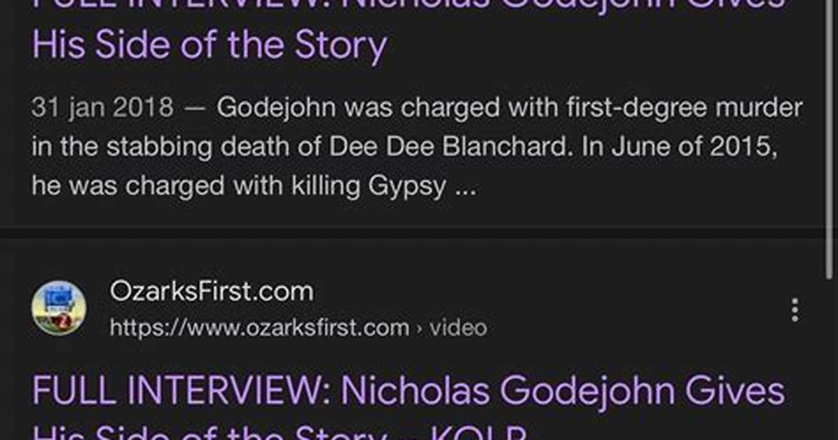 Unraveling the Mystery of Nick Godejohn: a Deep Dive into His Life and Legal Battles