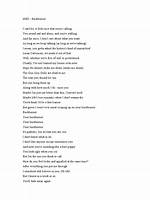 Unveiling the Meaning Behind "Backburner Lyrics"