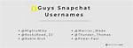 Unveiling the Secrets of Guys' Snapchat Usernames: Discoveries and Insights