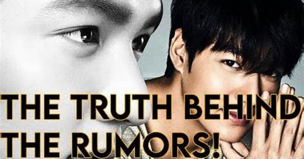 Unveiling the Truth Behind Lee Min Ho's Surgery: a Comprehensive Insight