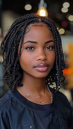Upscale Short Box Braids: Enchanting Styles for Every Occasion