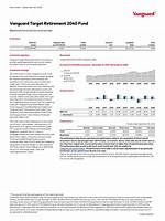 Vanguard Target Retirement 2040 Inv (Vforx) Price History ·