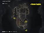 War Factory Stone Eagles Locations
