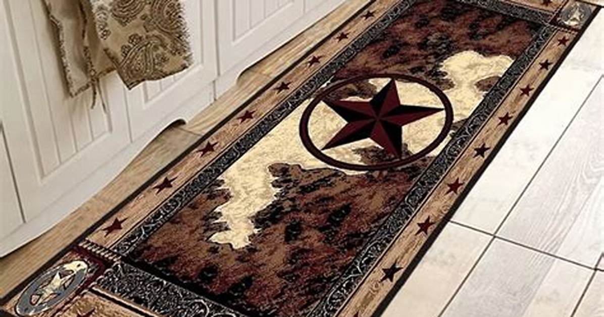 Western Print Rugs