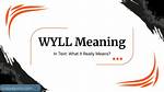 What Is the Definition of Wyll? Ultimate Guide to Wyll's Meaning