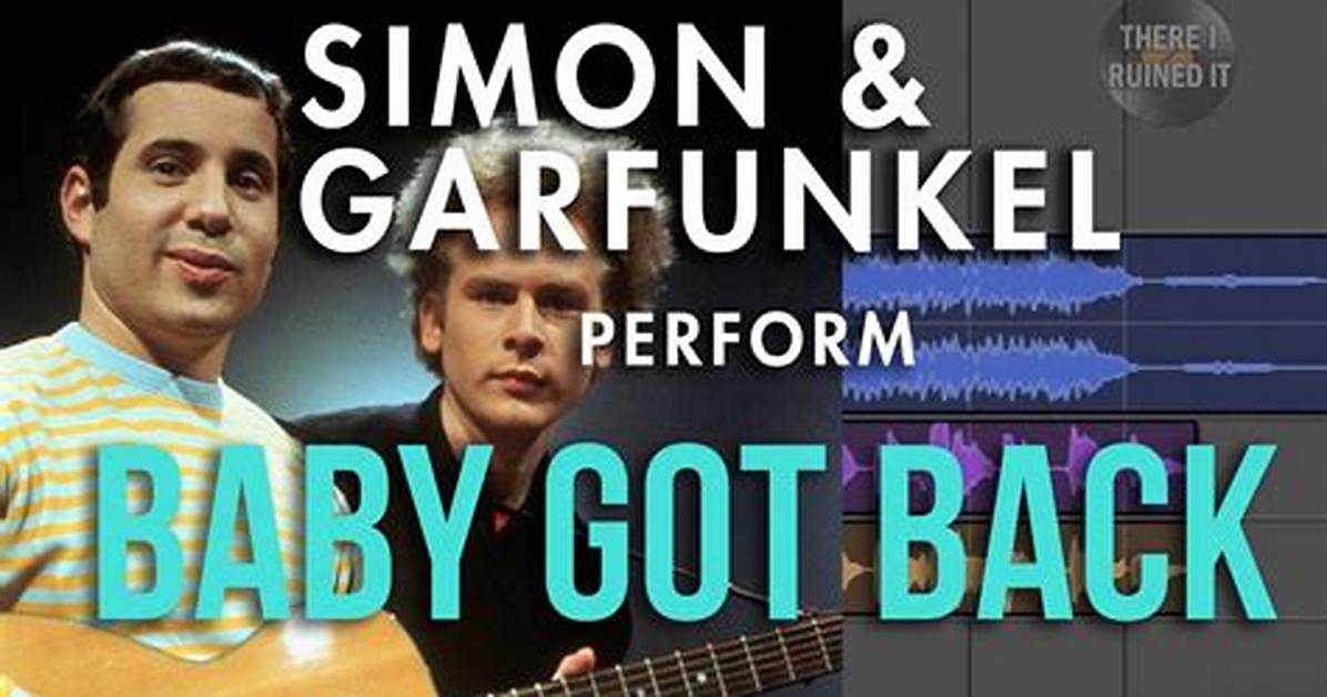 When Simon & Garfunkel Met Baby Got Back: a Musical Mashup of Epic Proportions