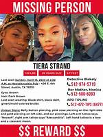Who Was Tiera Strand Missing