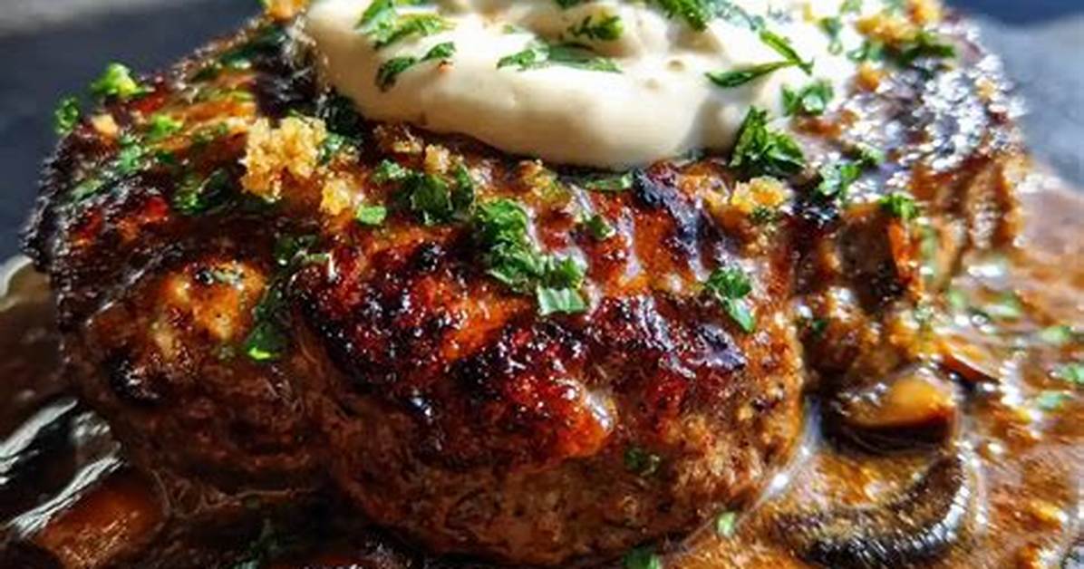Zedblog | How to Make Chipotle Salisbury Steak with Mashed Potatoes & Mushroom-Bacon Gravy